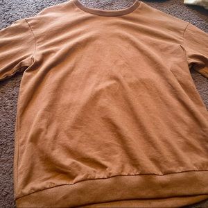 Large brown sweatshirt